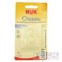 Nuk Classic, silikonowy smoczek do mleka, 6-18 m, 1 szt.