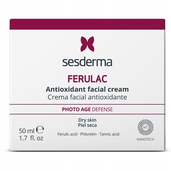 Sesderma Ferulac, antyoksydacyjny krem do twarzy, 50 ml