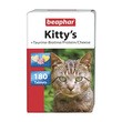 Beaphar Kitty's Mix + Tauryna-Biotyna, przysmak witaminowy dla kotów, tabletki, 180 szt.