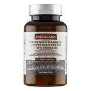Singularis Cytrynian Magnezu + Cytrynian Potasu + Wit. B6, tabletki powlekane, 120 szt. https://azcdn.doz.pl/image/d/product/60377d4b-scale-180x180.png