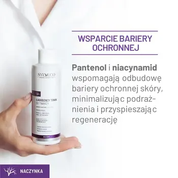 Sylveco Dermo Naczynka, łagodzący tonik do twarzy, 200 ml