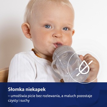 Canpol Lovi, Harmony, pierwszy kubek z obciążoną słomką, 6 m+, 150 ml