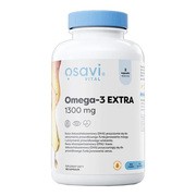 Osavi, Omega-3 Extra 1300 mg, smak cytrynowy, kapsułki miękkie, 180 szt. https://azcdn.doz.pl/image/d/product/5abb2c2a-scale-180x180.png