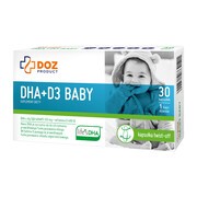 alt DOZ PRODUCT DHA+D3 baby, kapsułki twist-off, 30 szt.