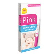 Domowe Laboratorium, Pink Strumieniowy Super Czuły test ciążowy, 1 szt.