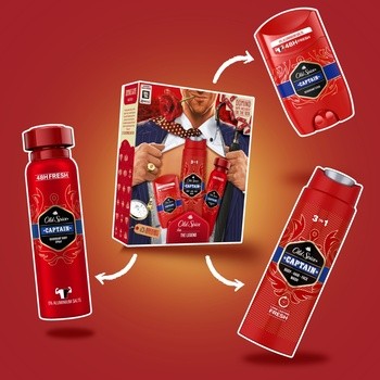 Old Spice Captain Gentleman Zestaw upominkowy z żelem pod prysznic