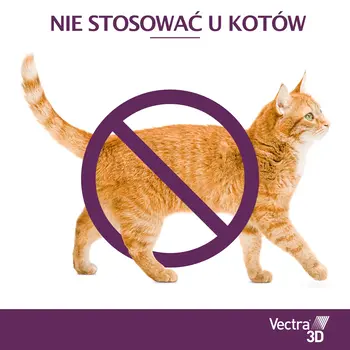 Vectra 3D Roztwór dla psów 4–10 kg, ochrona przed pasożytami, pipety, 3 szt.