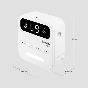 Lionelo BabyAir Flow, elektryczny aspirator do nosa z lampką, 1 szt.