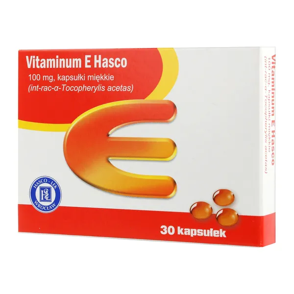 Witamina E 100 mg 30 kapsułek [HASCO]