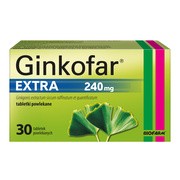 Ginkofar Extra, 240 mg, tabletki powlekane, 30 szt.