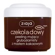 Ziaja Masło Kakaowe, czekoladowy peeling myjący, gruboziarnisty, 200 ml