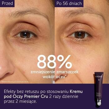 Caudalie Premier Cru, krem pod oczy anti-age, 15 ml