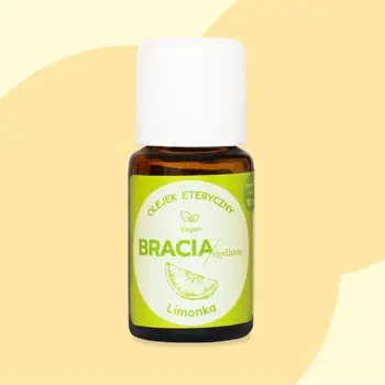 Bracia Mydlarze Olejek eteryczny z limonki, krople, 10 ml