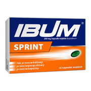 Ibum Sprint, 200 mg, kapsułki elastyczne, 10 szt.