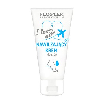 Flos-Lek I love mini, nawilżający krem do stóp, 30 ml