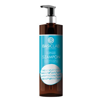 BasicLab Capillus, szampon do włosów suchych, 300 ml