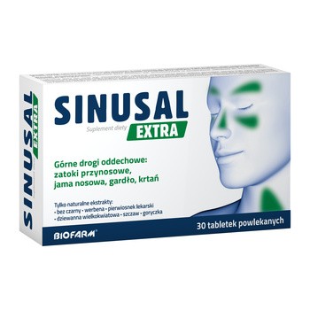 Sinusal Extra, tabletki powlekane, 30 szt.
