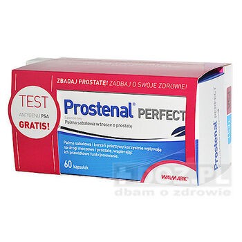 Prostenal Perfect, kapsułki, 60 szt+ test na antygen PSA