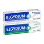 Zestaw Elgydium Sensitive, pasta do zębów w żelu, 75 ml + Elgydium Whitening, pasta do zębów, wybielająca, 75 ml