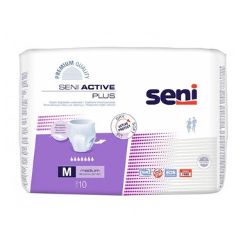 Seni Active Plus, majtki chłonne, rozmiar M, 10 szt.