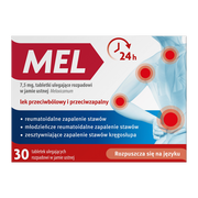 Mel, 7,5 mg, tabletki ulegające rozpadowi w jamie ustnej, 30 szt.