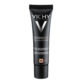 Vichy Dermablend 3D, podkład wyrównujący powierzchnię skóry, 45 Gold, 30 ml