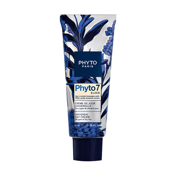 Phyto Phyto 7 Elixir, universal Creme für das Haar für den Tag, 50 ml — Inhaltsstoffe und Bewertung