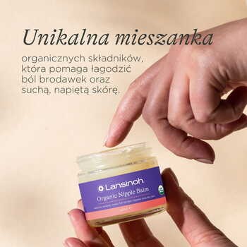 Lansinoh, organiczny balsam do brodawek piersi, 60 ml