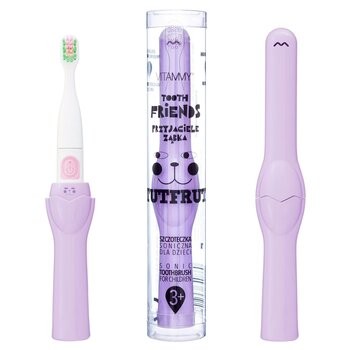 Vitammy Friends, szczoteczka soniczna dla dzieci, fioletowa, 36 m+, 1 szt.