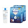 Zestaw 2x Bebilon Advance Pronutra 5, Junior dla przedszkolaka, proszek, 1000 g + La Roche-Posay Lipikar Baume AP+M, balsam, 75 ml