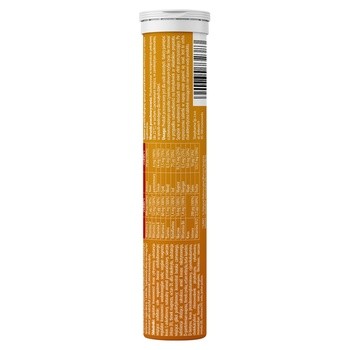 Multiwitamina+, tabletki musujące, smak pomarańczowy, 20 szt.