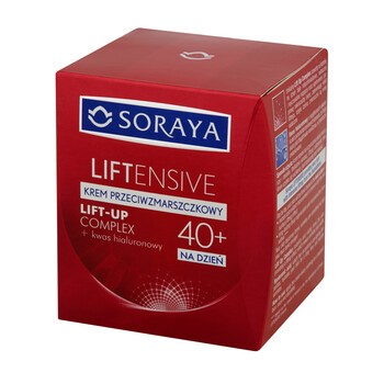 Soraya Liftensive 40+, krem przeciwzmarszczkowy, na dzień, 50 ml