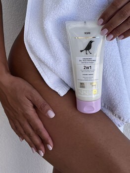 Yope Creamy, odżywczo-kojący kremowy żel od prysznic, amber, 200 ml