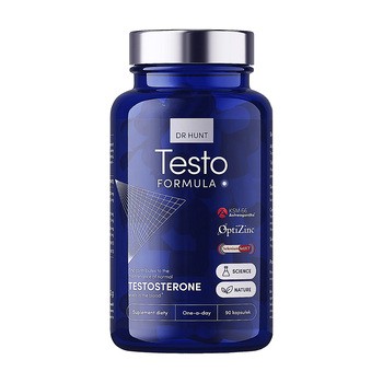 Dr Hunt Testo Formula, kapsułki twarde, 90 szt.