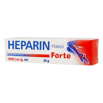 Heparin-Hasco forte, 1000 j.m./g, żel, 35 g