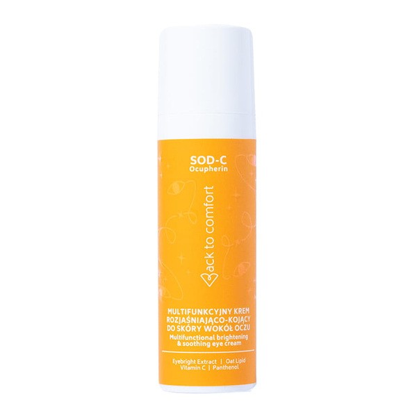 Back to Comfort Back to Comfort SOD-C Ocupherin, Creme aufhellend-beruhigend für die Augenpartie, 30 ml — Inhaltsstoffe und Bewertung