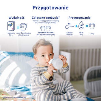 Bebiko Junior 4 NUTRIflor Expert, odżywcza formuła na bazie mleka, powyżej 2. roku życia, proszek, 350 g
