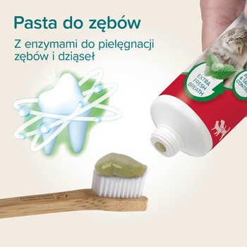 Beaphar pasta do zębów dla psów i kotów, smak mięty i pietruszki, 100 g
