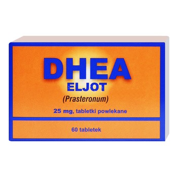 DHEA Eljot, 25 mg, tabletki powlekane, 60 szt.