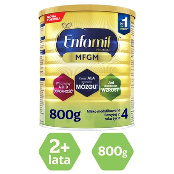 Enfamil Premium MFGM 4 mleko modyfikowane w proszku, od 2 roku życia, 800 g