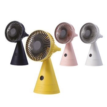 VITAMMY dream desk fan żółty Mini wentylator biurkowy