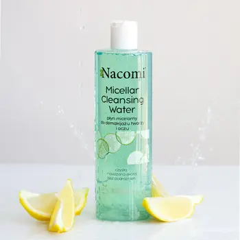 Nacomi, płyn micelarny do demakijażu, łagodzący, 400 ml
