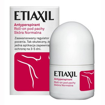 Etiaxil Roll-on pod pachy, antyperspirant, skóra normalna, 12,5 ml