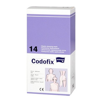 Codofix, siatka opatrunkowa elastyczna, rozmiar 14 ( na klatkę piersiową), 1 m