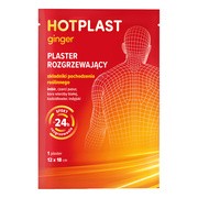Hot Plast Ginger, plaster rozgrzewający, 12x18 cm, 1 szt. https://azcdn.doz.pl/image/d/product/7af081e3-scale-180x180.png