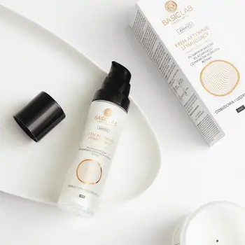 BasicLab Aminis, krem stymulujący, 5% aminokwasów, 4% kompleksu czynników wzrostu, 50 ml