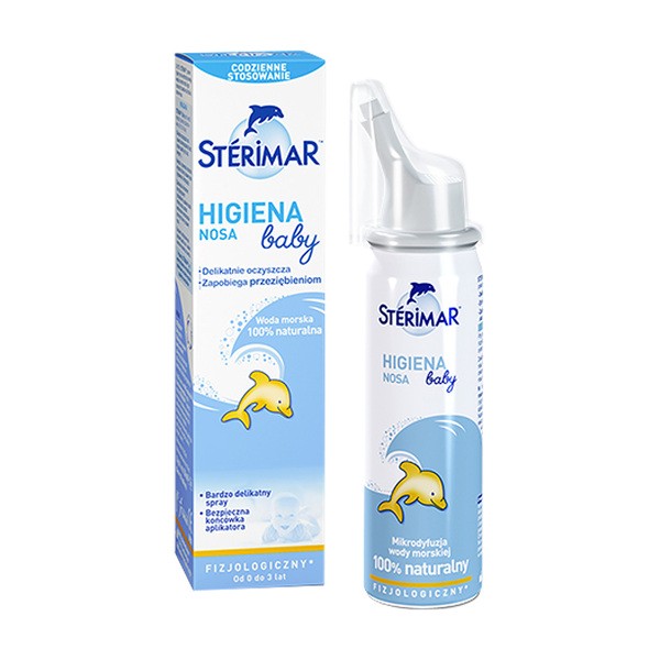 Sterimar Bébé Nez Bouché Spray Nasal Décongestionnant Hypertonique 50m –  Global Para