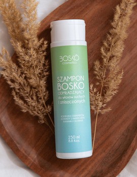 Bosko Cosmetics, szampon odmładzający do włosów suchych, zniszczonych, 250 ml