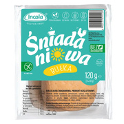 Incola, bezglutenowe bułki śniadaniowe, 3 x 40 g