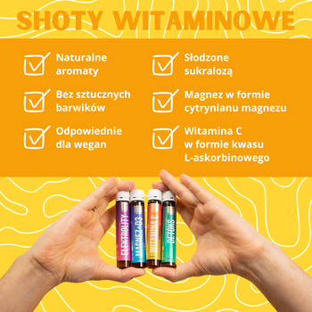 Triggy VitaminShot Witamina C, płyn w ampułce, smak żurawinowy, 25 ml x 1 szt.